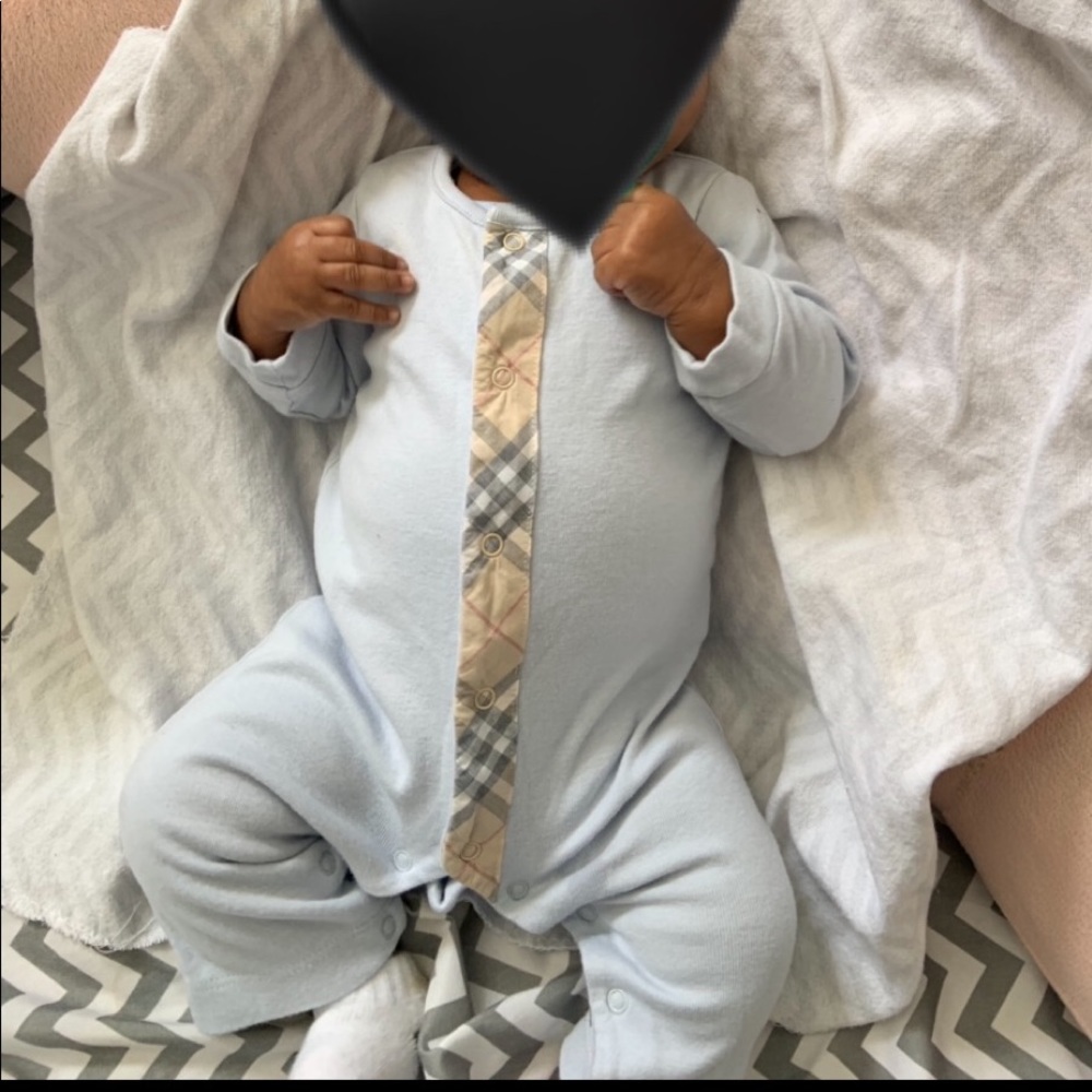 Infant Burberry Onepiece
